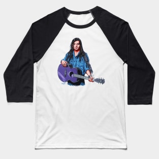 Steve Earle - An illustration by Paul Cemmick Baseball T-Shirt